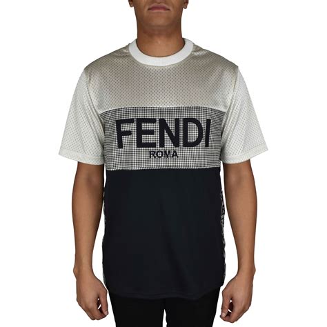 fendi box logo t shirt|fendi t shirt i offer.